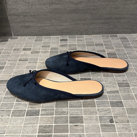J. Crew Zoe Flats in suede - navy blue - Picture 6 of 8